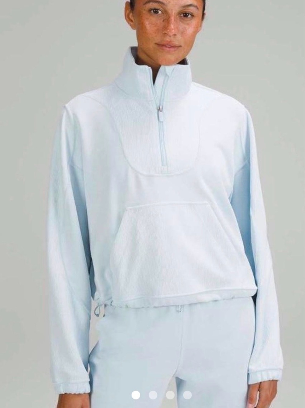 Lululemon Brushed Softstreme Ribbed Half-Zip
